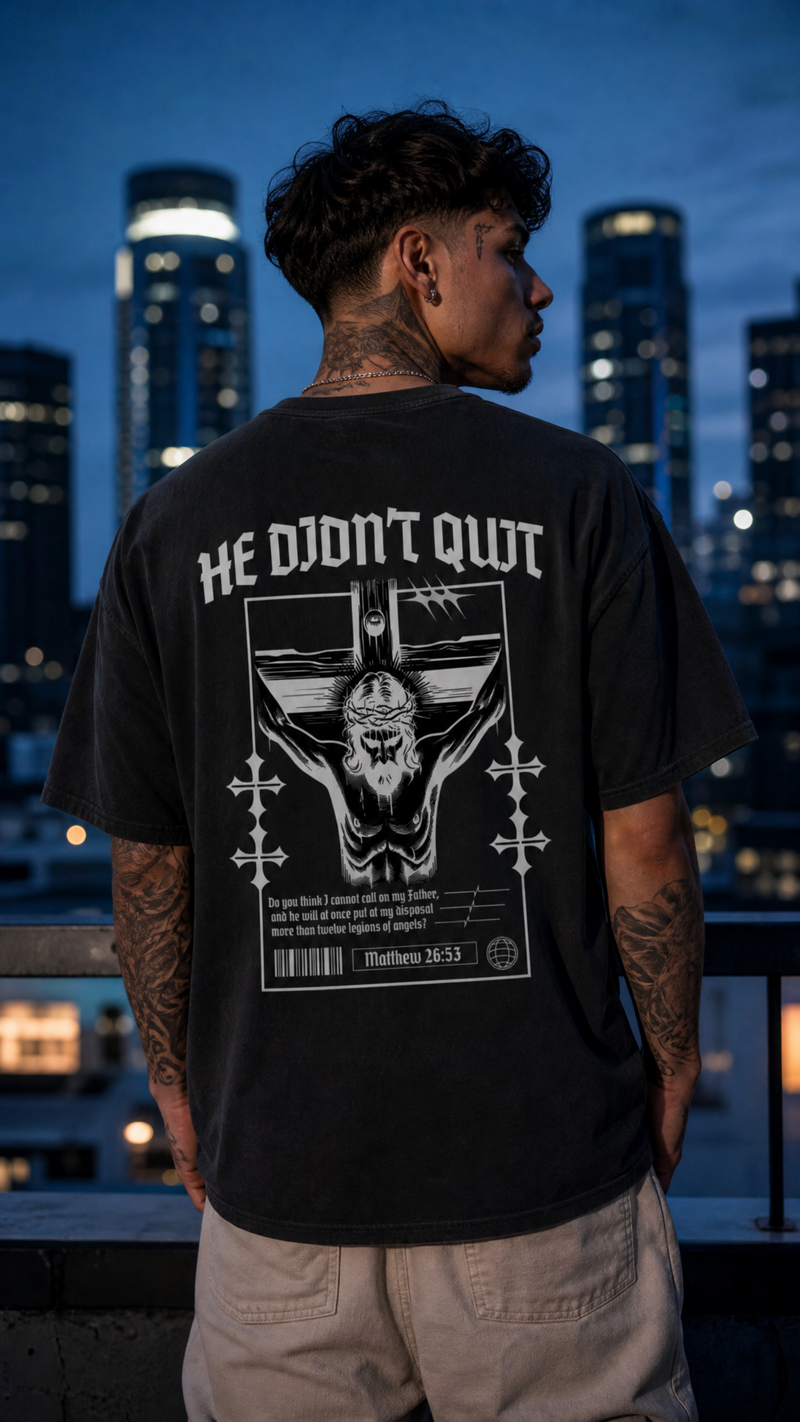 Matthew 26:53 Shirt Backprint