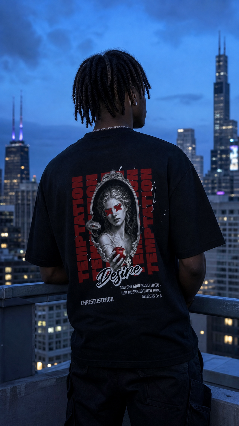 Temptation Shirt Backprint