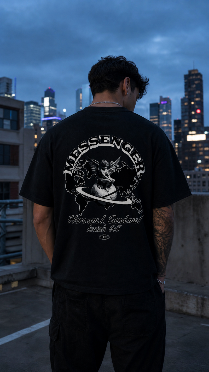 Isaiah 6:8 Shirt Backprint