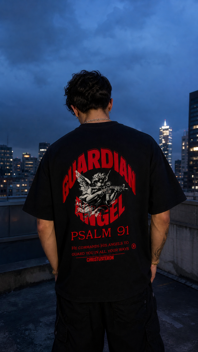 Psalm 91 Shirt Backprint