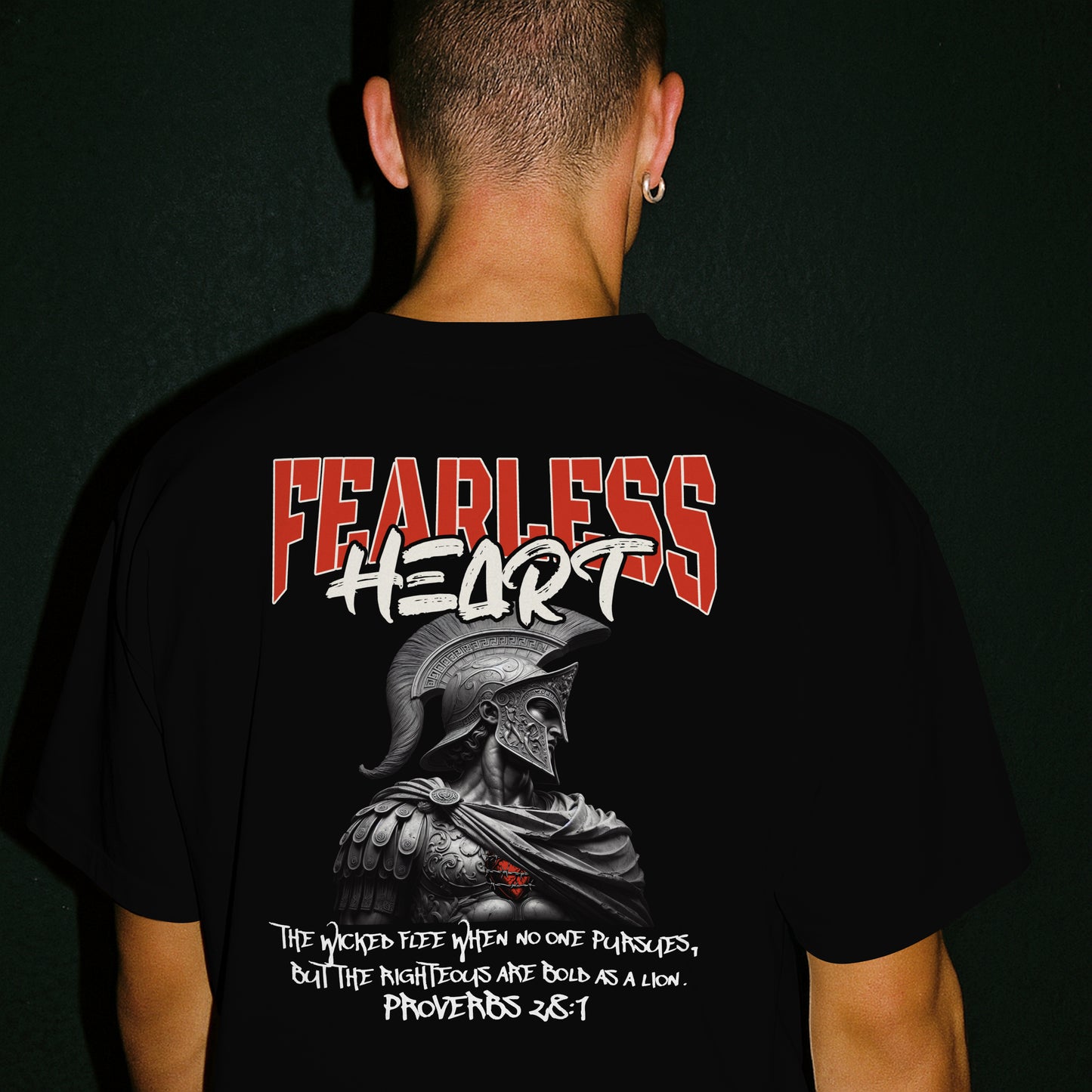 Fearless Heart Shirt Backprint