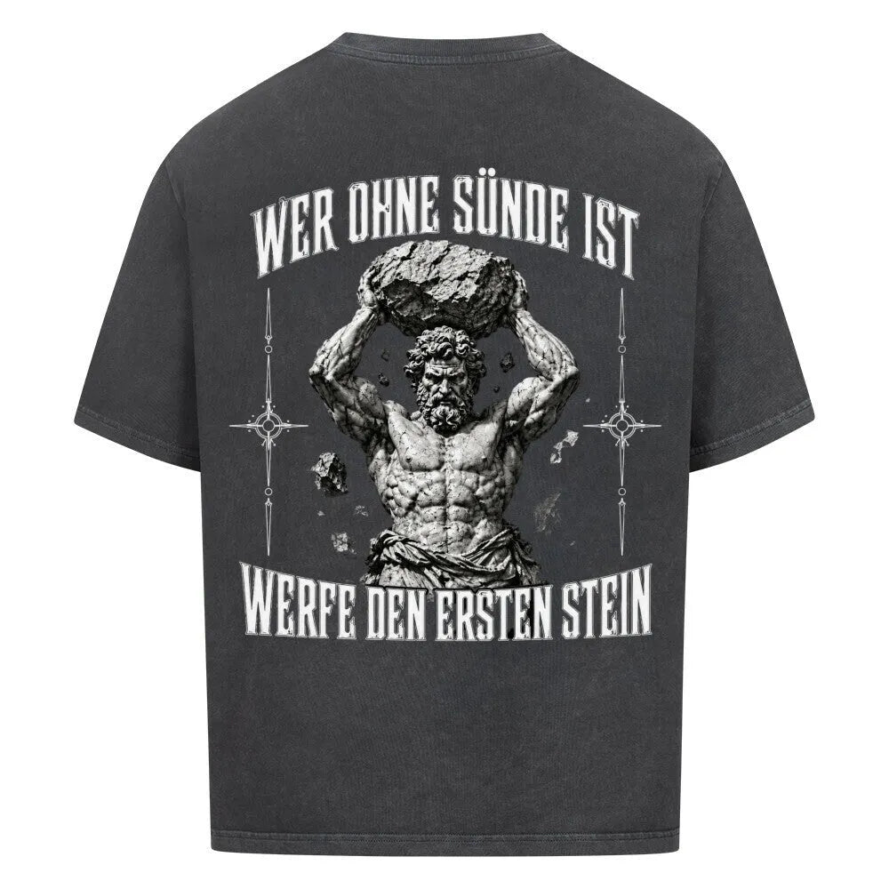 Der erste Stein Shirt Backprint