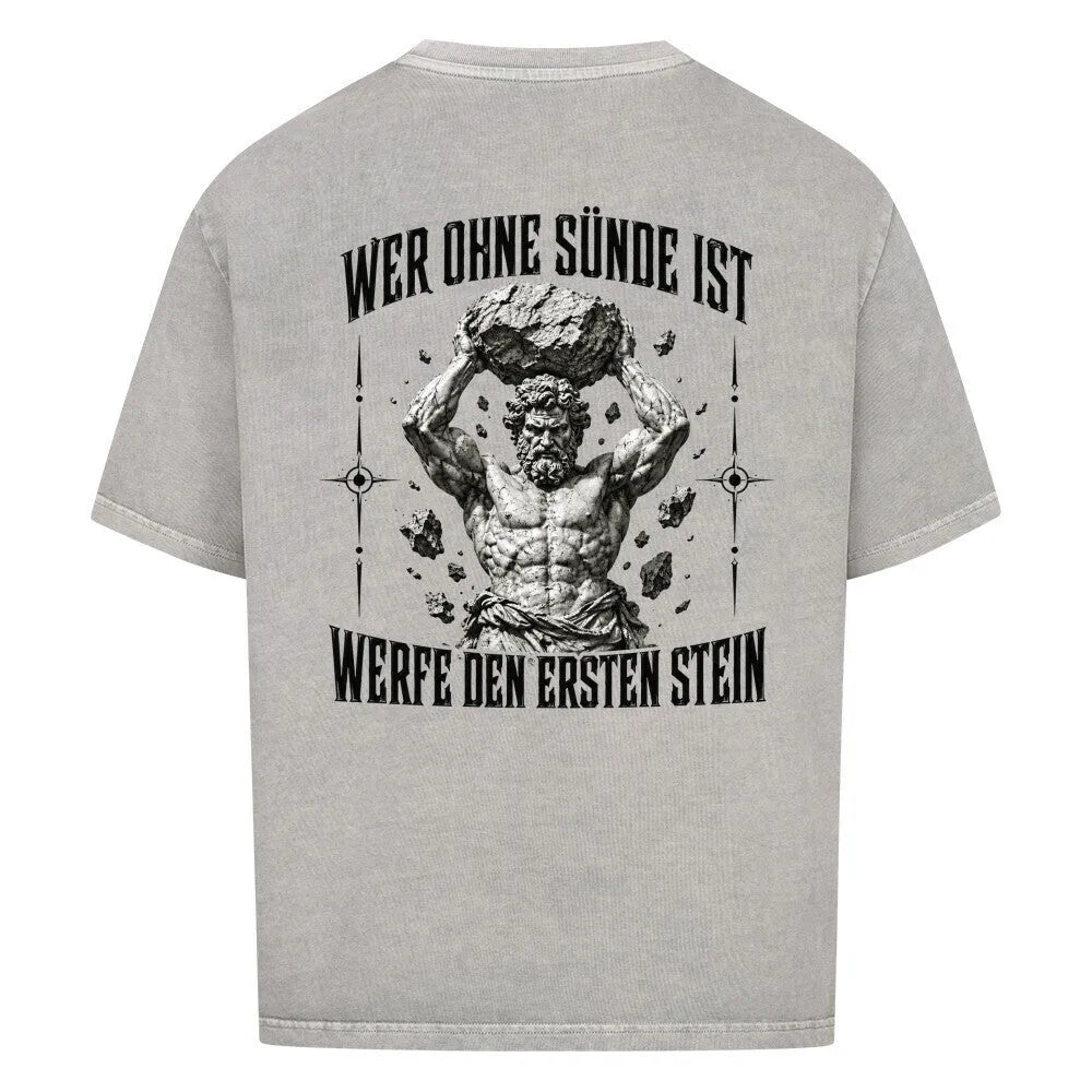 Der erste Stein Shirt Backprint